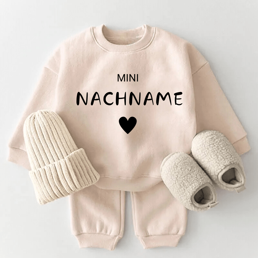 RitaLu - Baby - Set mit deinem Name "MINI" - Zauberhafte Babybekleidung & Geschenkideen zur Geburt